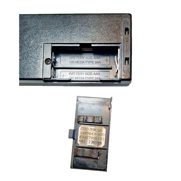 Genuine OEM Vintage RCA TV VCR Remote Control Controller 24-2895-Works Tested - Picture 5 of 5